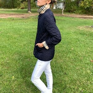 Burberry diamond quilted jacket